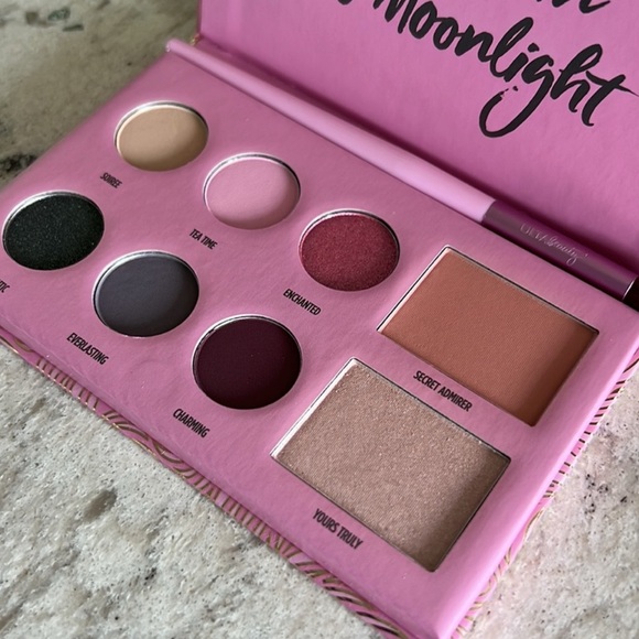 NEW Ulta Beauty "Meet Me in the Moonlight" Eyeshadow &Face Palette Pink Glitter💚 - Picture 3 of 5